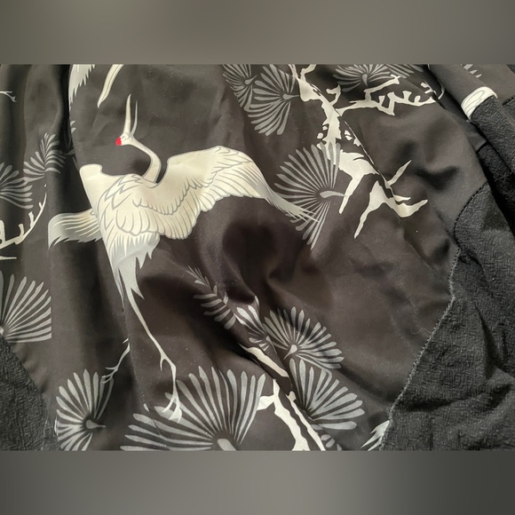 Kidoriman Crane Textured Harem Pants - Picture 5 of 6